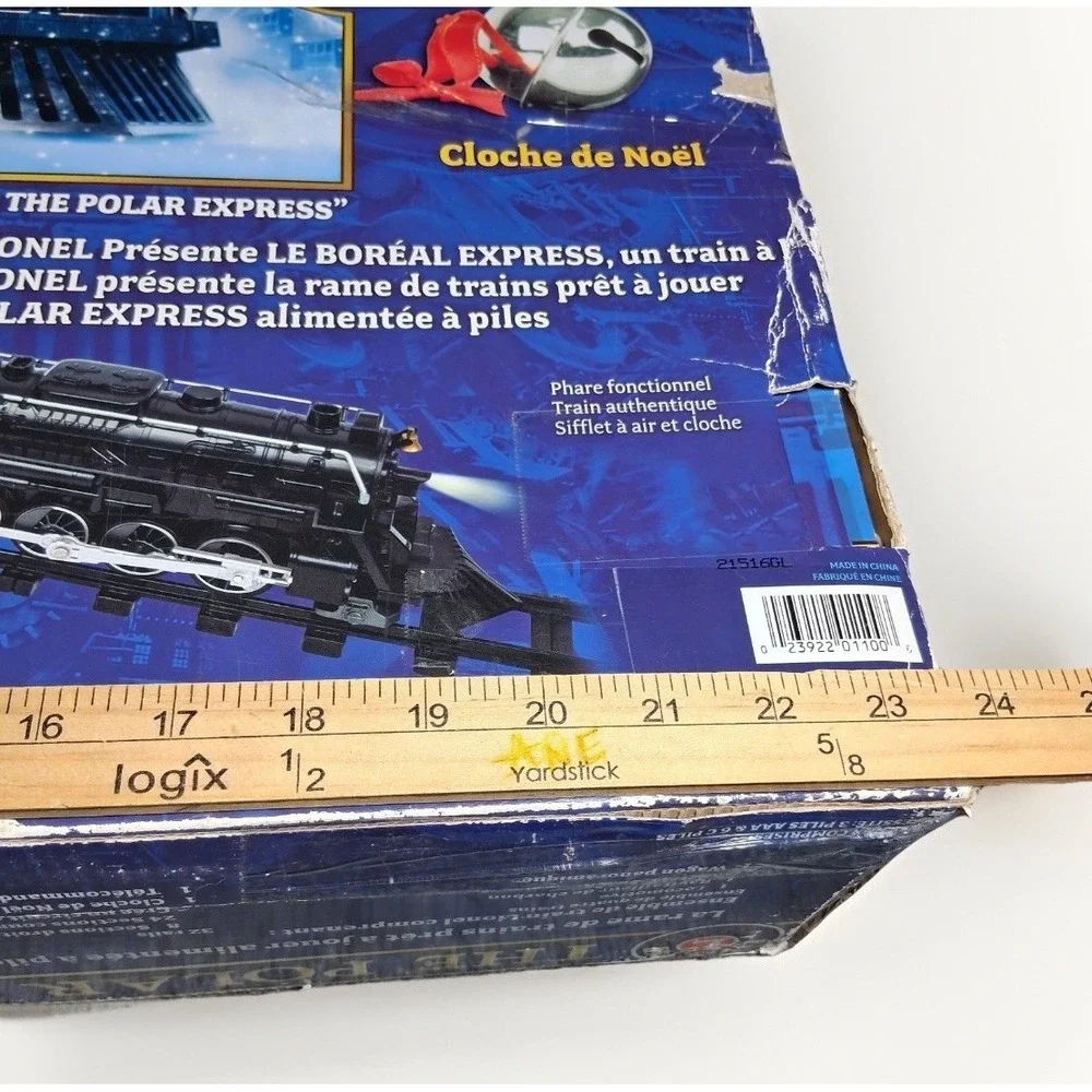 Lionel Polar Express Ready-To-Play Train Wagons Only INCOMPLETE Black